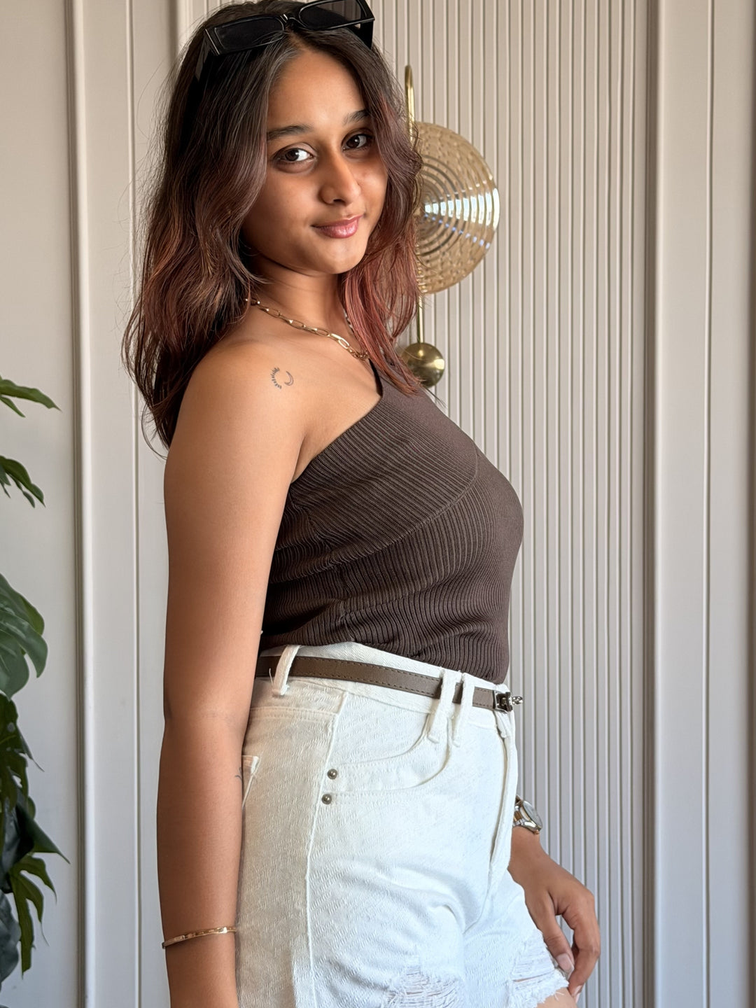 Chic One-shoulder Top