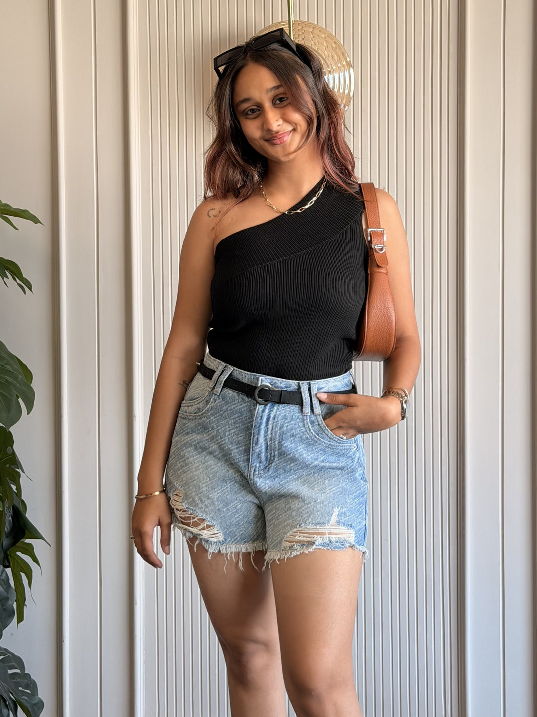 Chic One-shoulder Top