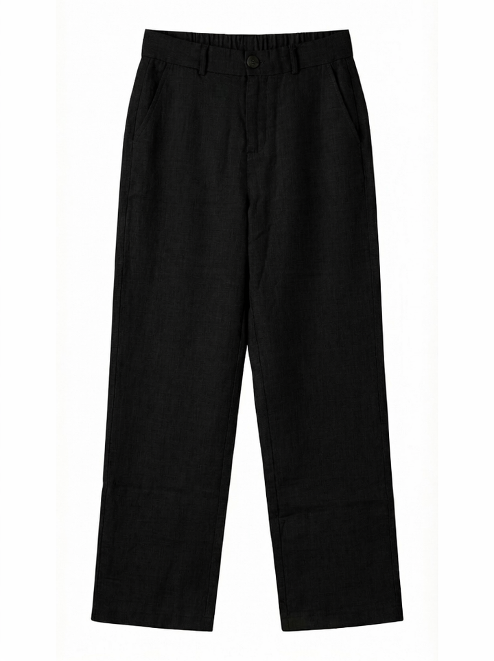 Women’s Black Linen Pant