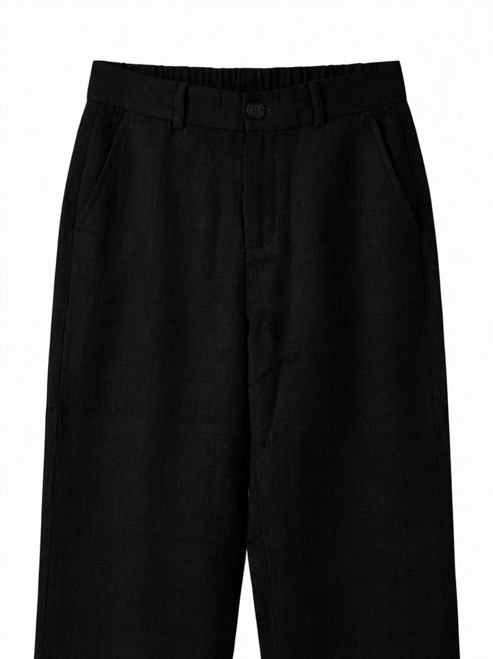 Women’s Black Linen Pant