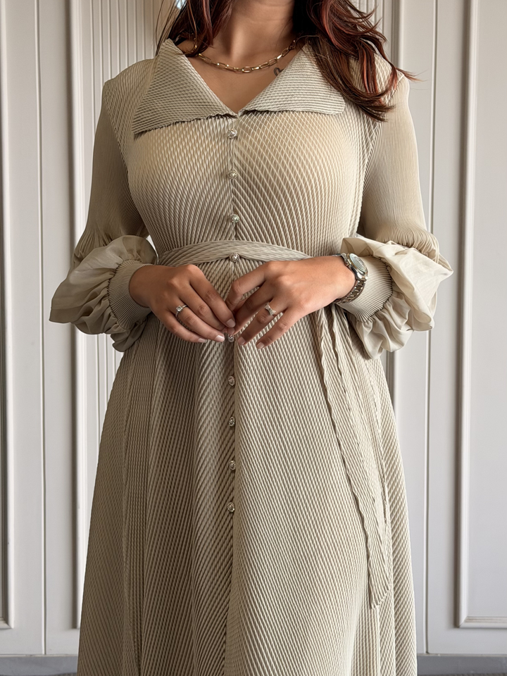 Bamboo Light Beige Dress