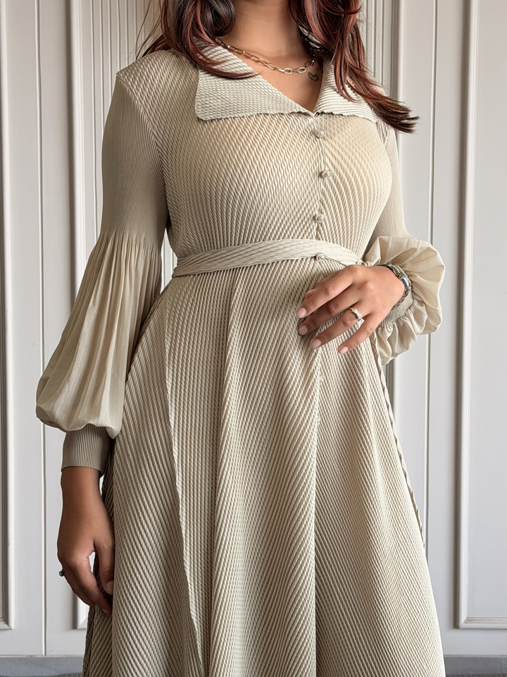 Bamboo Light Beige Dress