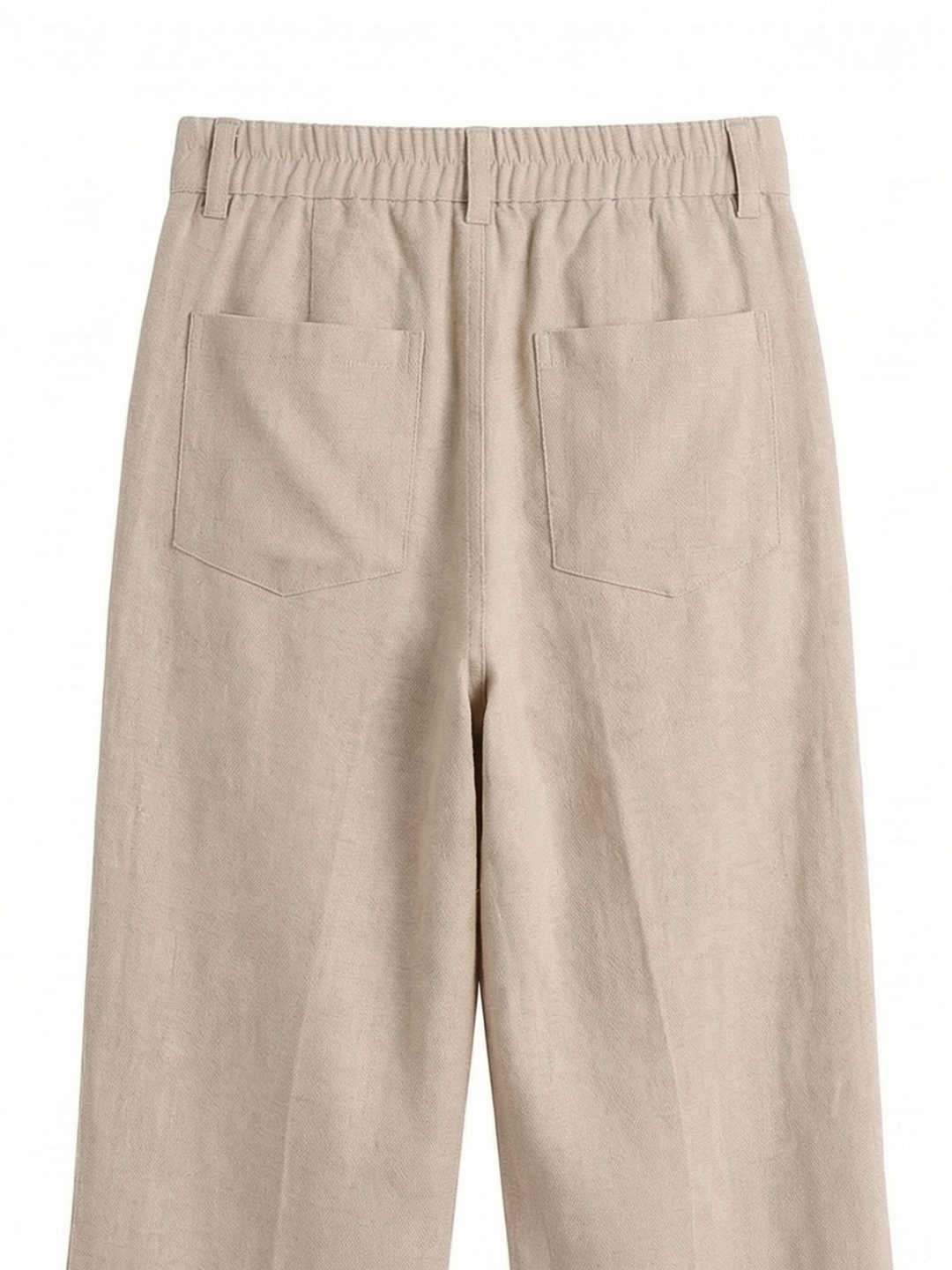 Women’s Beige Linen Pant
