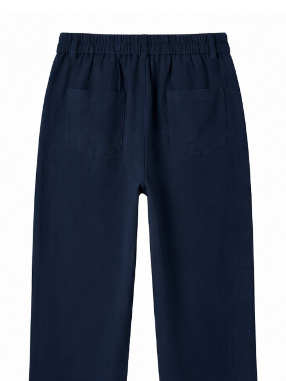 Women’s Navy Blue Linen Pant