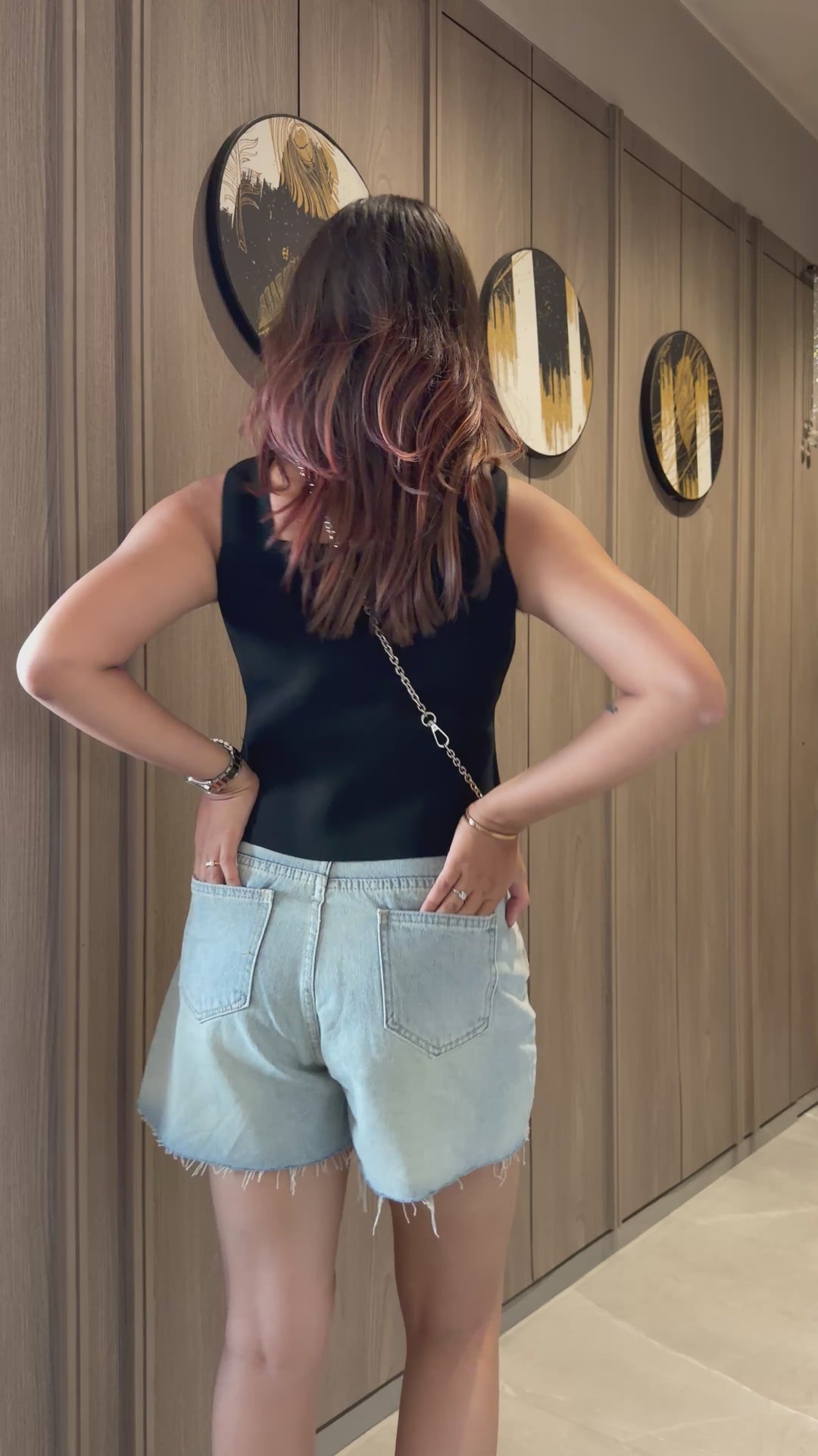 Women Black Waistcoat