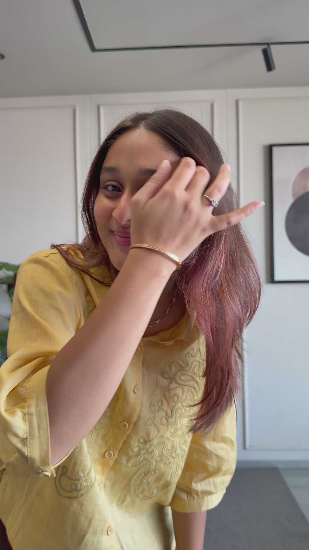 100% Linen Embroidered Shirt